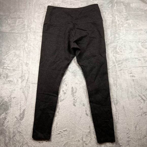 Lysse Pants - Lysse Womens High Waist Leggings Charcoal Gray Front Seam Large